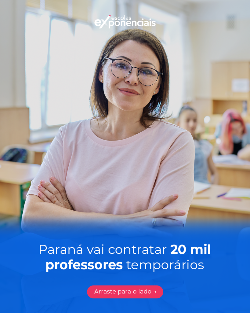 Paraná vai contratar 20 mil professores temporários