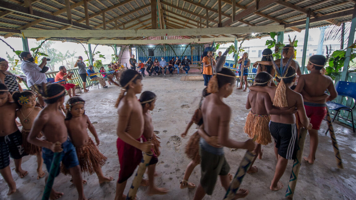 Como é o projeto pedagógico de uma escola indígena de Manaus?