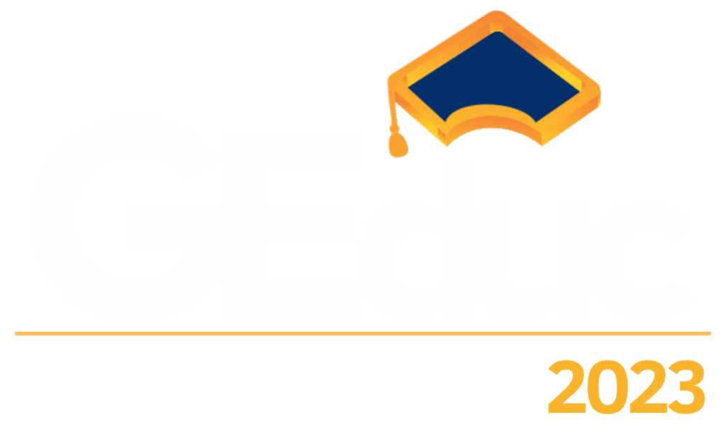 Logo parceria Geduc 2023