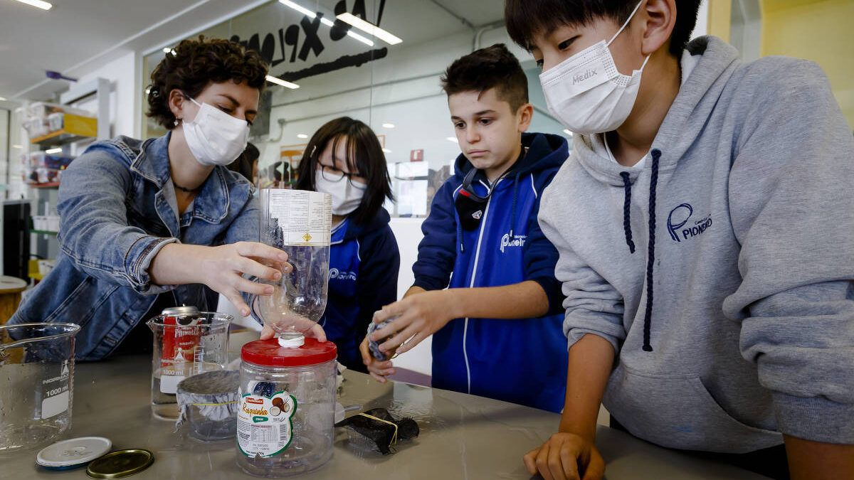 Na escola, criatividade é desenvolvida com projetos mão na massa!
