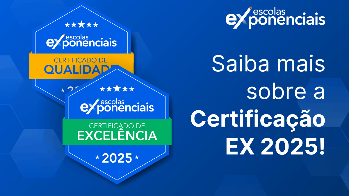 Certificação EX 2025: inscrições abertas para a maior pesquisa escolar do Brasil!
